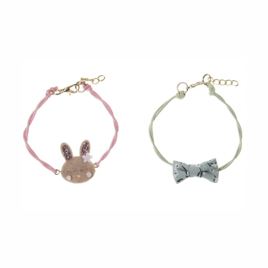 Rockahula Set of 2 Rosie Rabbit Bracelets