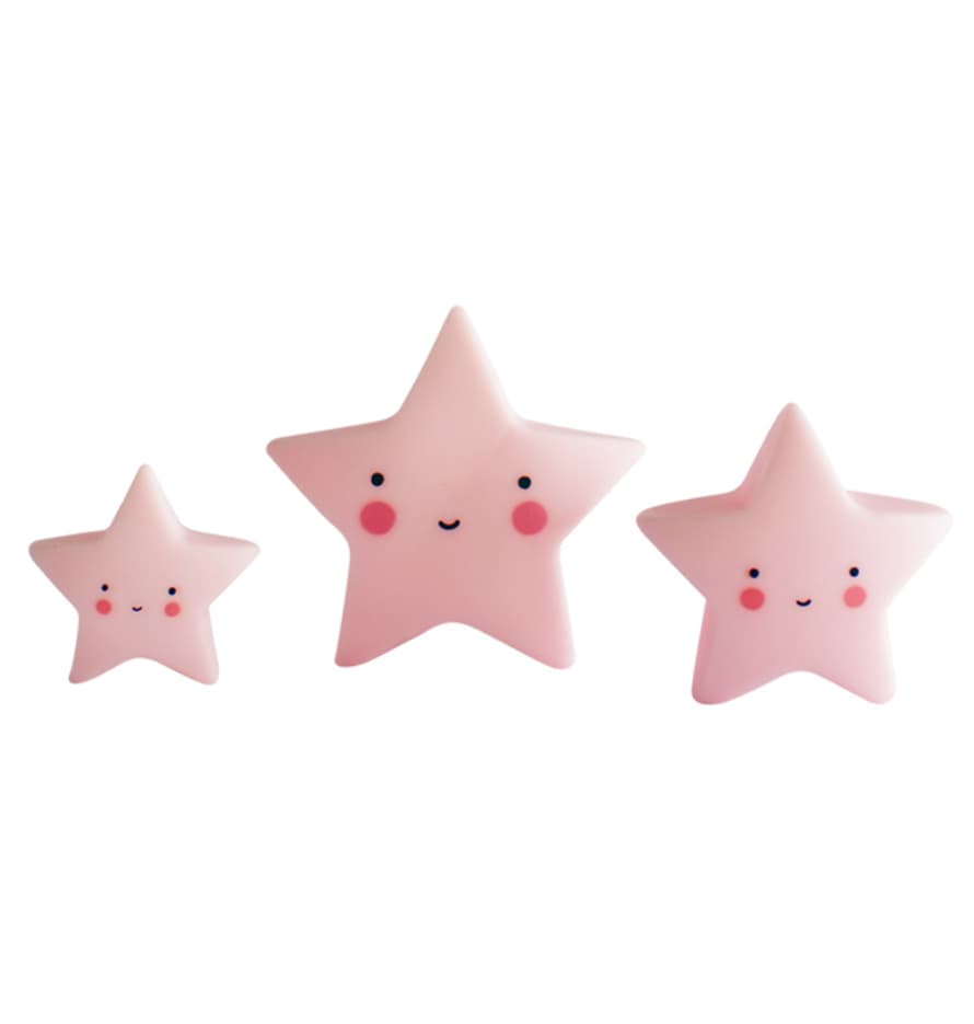 A Little Lovely Company Mini Pink Stars