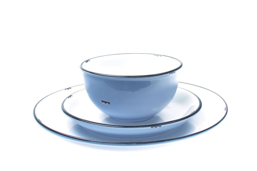 Canvas Home Cashmere Blue Tinware Side Plate