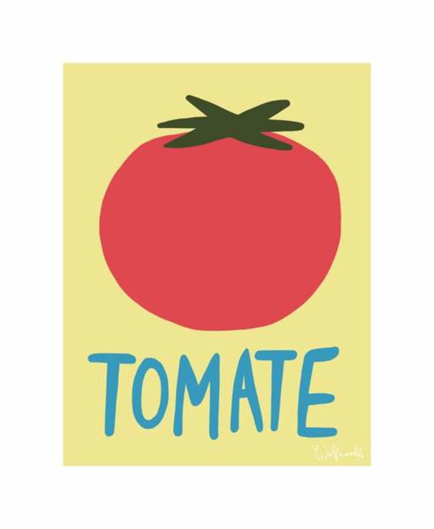 WOLFNOODLE Tomate Print