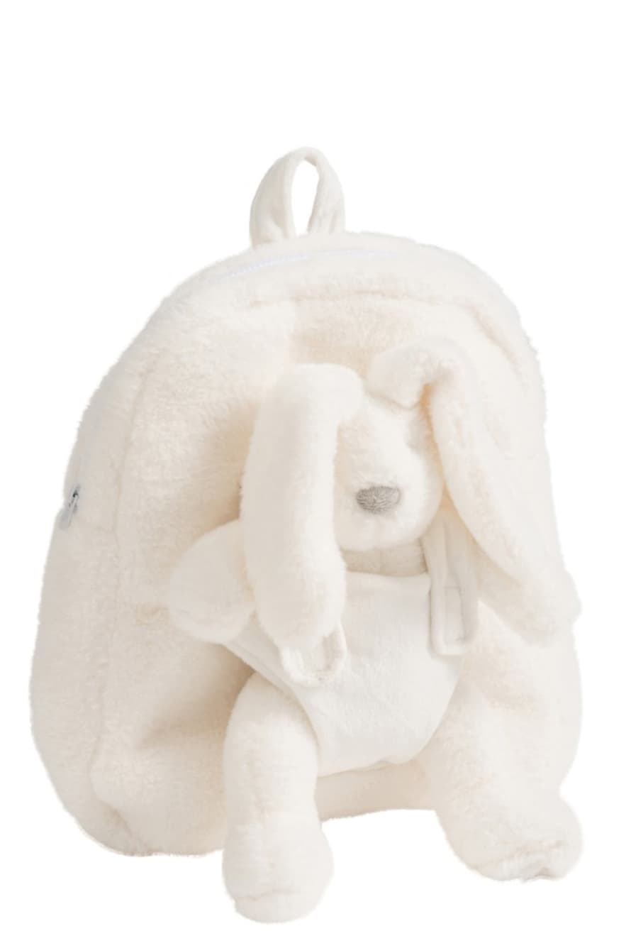 J-Line Backpack + Rabbit Pluche White