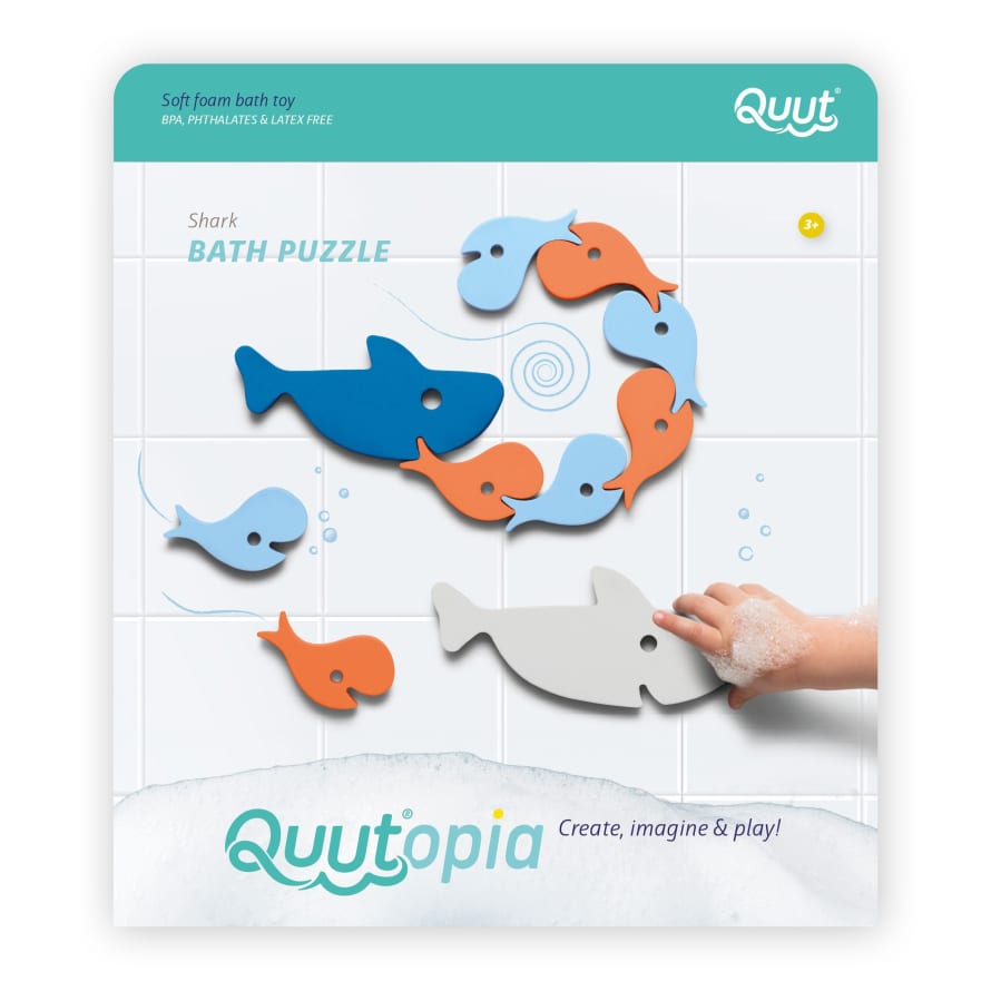 Quut Quutopia Whale Bath Puzzle