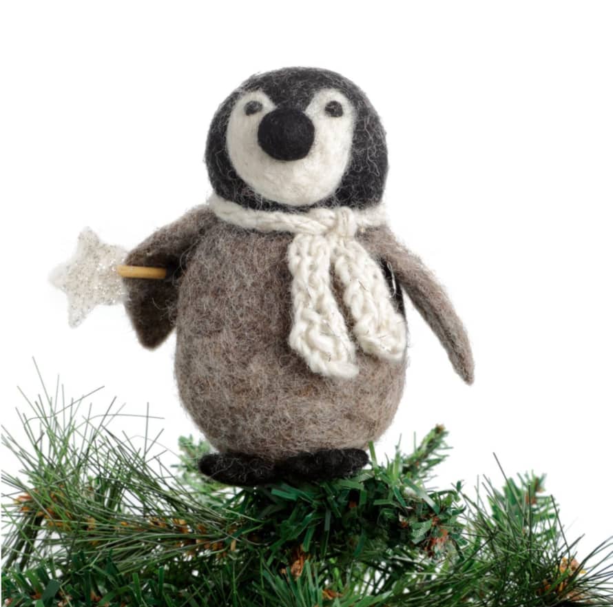 Trouva: Small Baby Penguin Tree Topper
