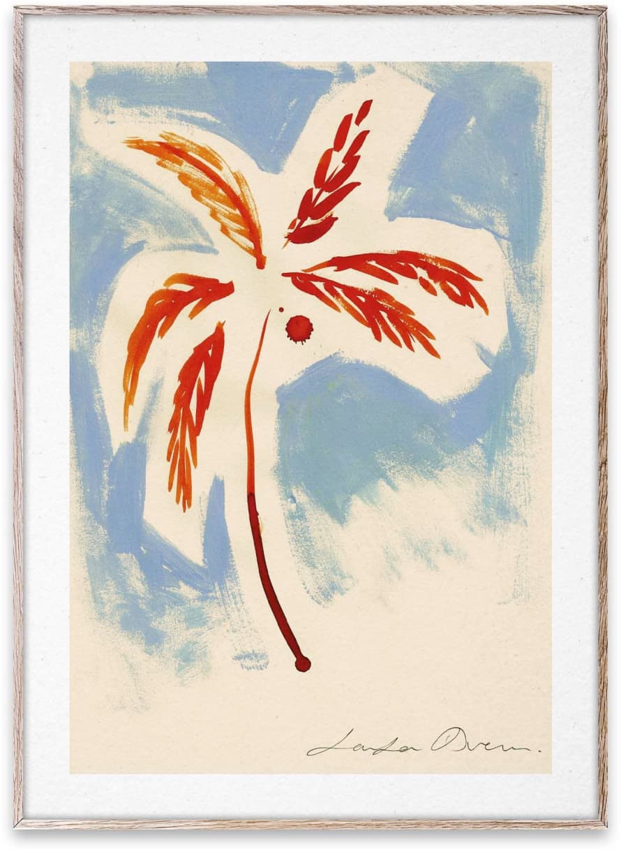 LouLou Avenue Stormy Palm Art Print 50 x 70cm
