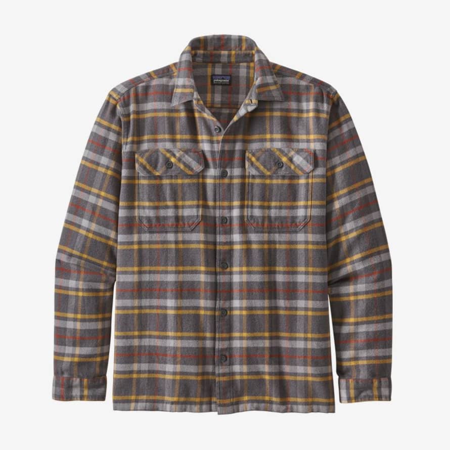 Patagonia Fjord Flannel Shirt - Forge Grey