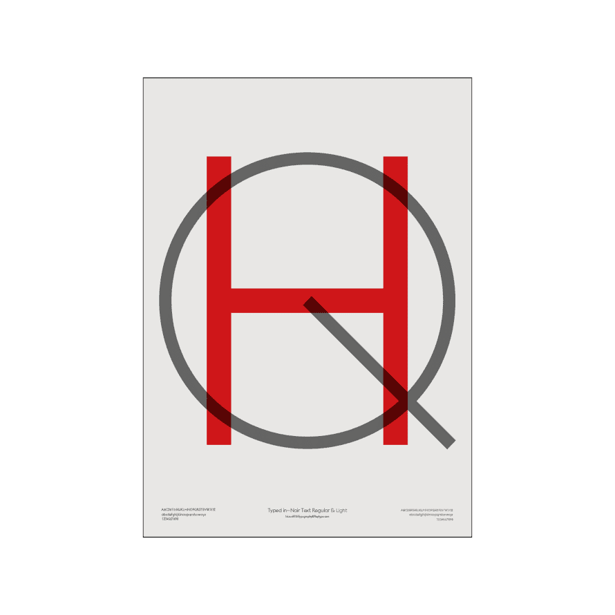PLTY 50x70 cm - ILWT - HQ Poster - In Love With Typography