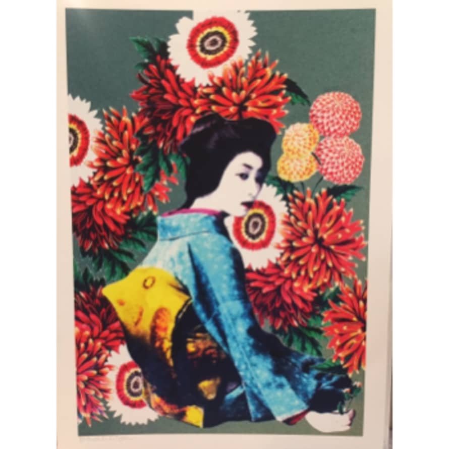 Diana Wilson Arcana Geisha A3 Art Print