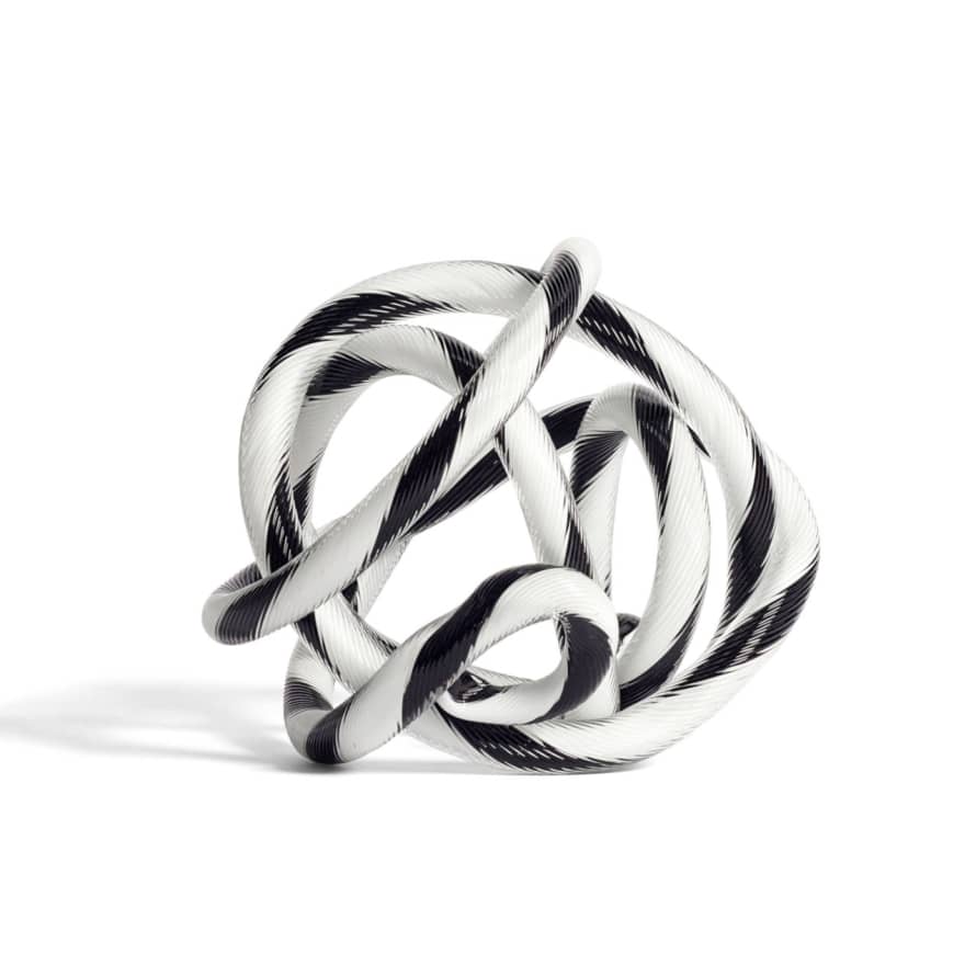 HAY Knot - Black & White - Small