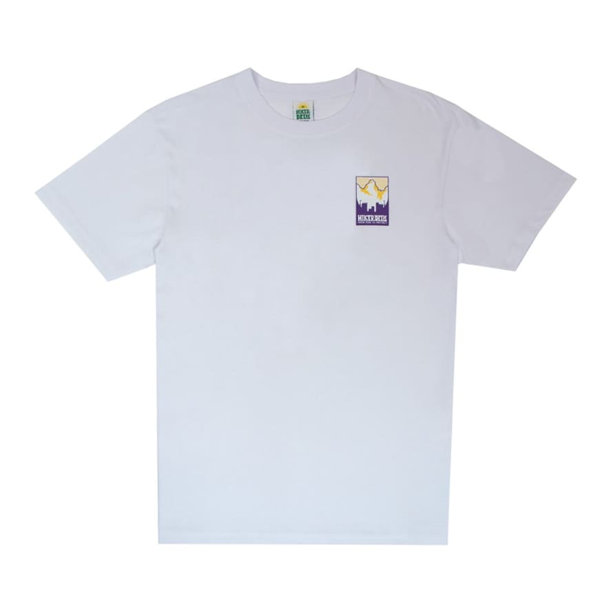 Hikerdelic Patch Print Tee - White
