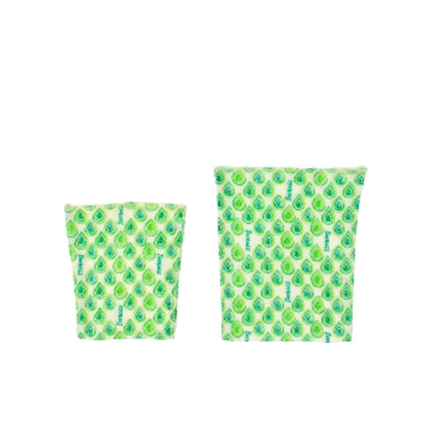 Beebagz Snack Pack Beeswax Bag Green
