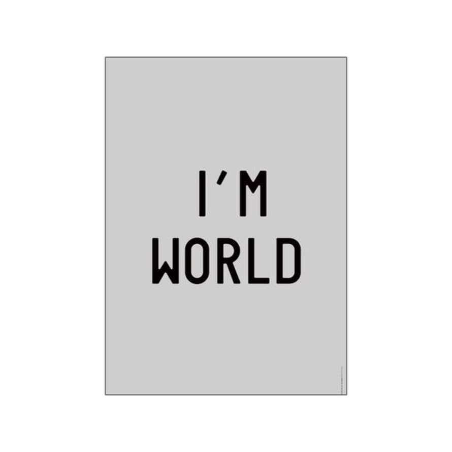 PLTY A3 Second Thoughts I Am On Top Of The World Poster