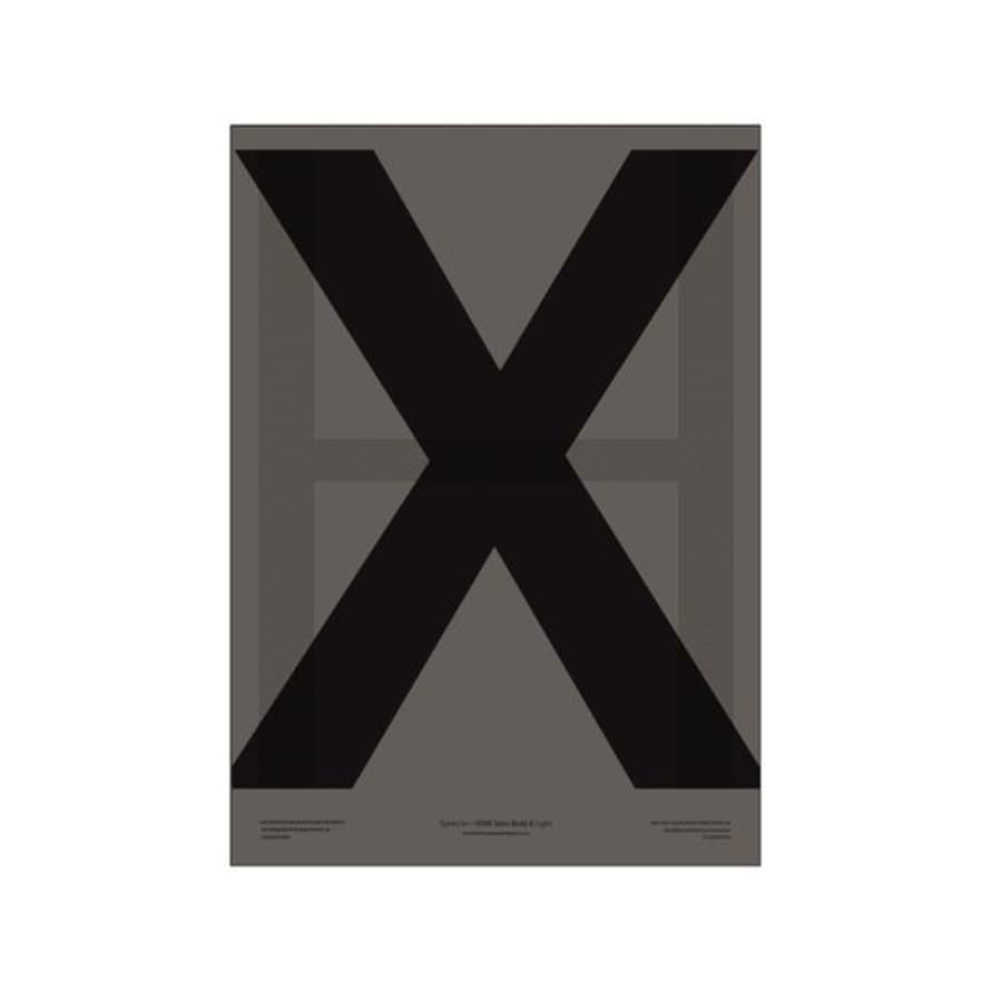 PLTY  50x70 cm - In Love with Typography - HX Poster