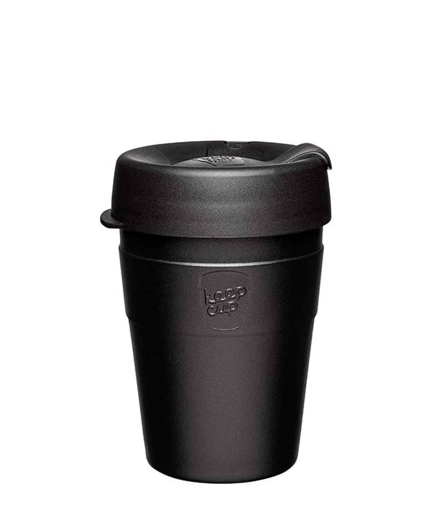 KeepCup Thermal 12oz / 340ml Reusable Cup - Black  