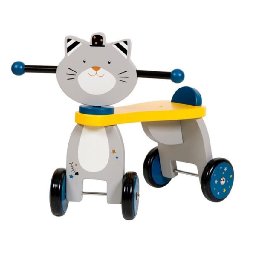 Moulin Roty Cat Ride On Stroller