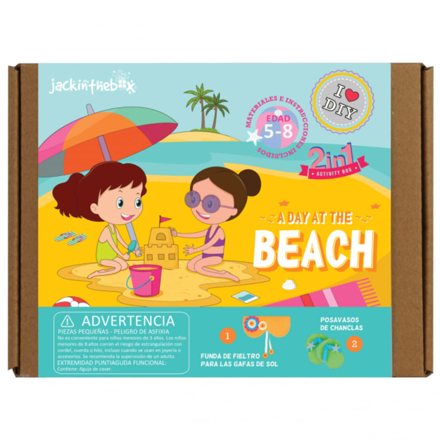 Jackinthebox 2 in 1 Day at The Beach Craft Set