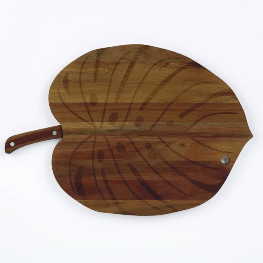 DOIY Design Cheese Plant Serving Board