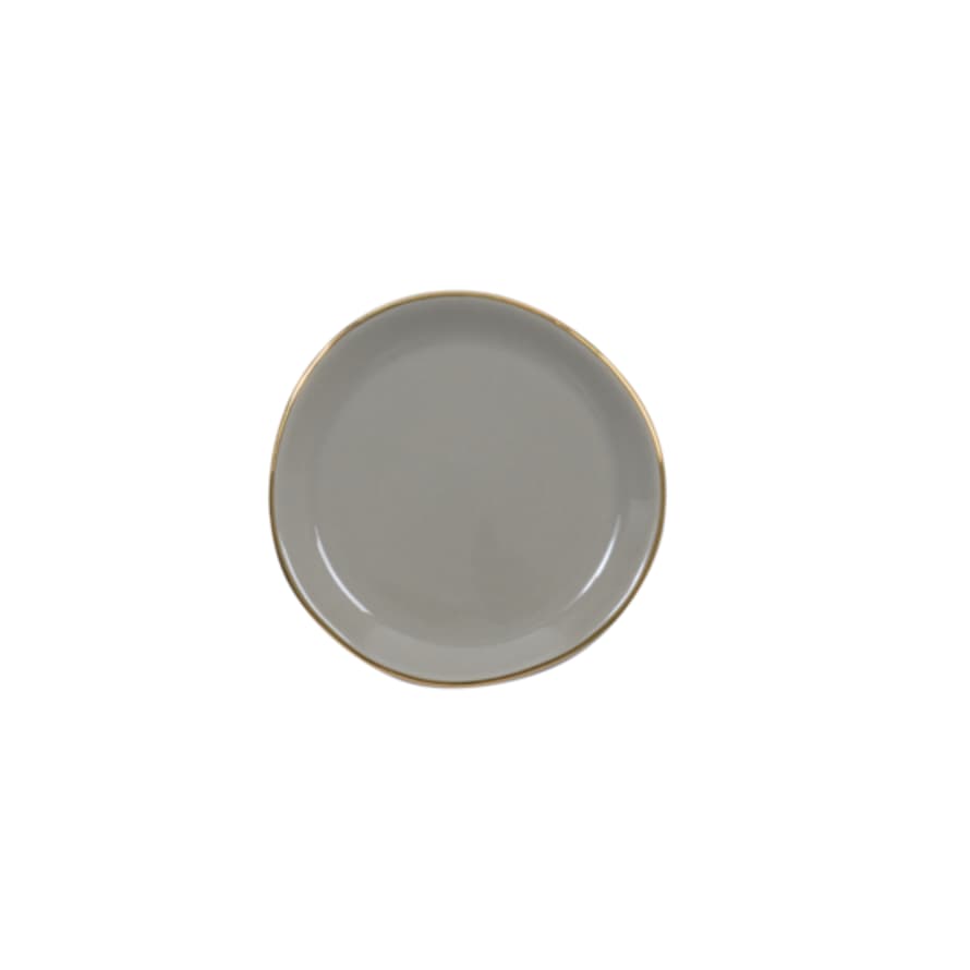 Urban Nature Culture Small Grey Good Morning Plate - Set of 2