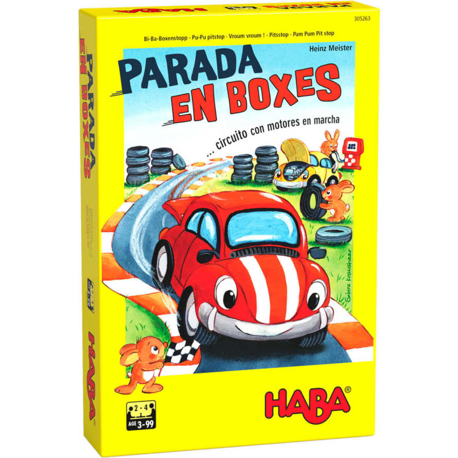 Haba Racing Pit Stop Card Game