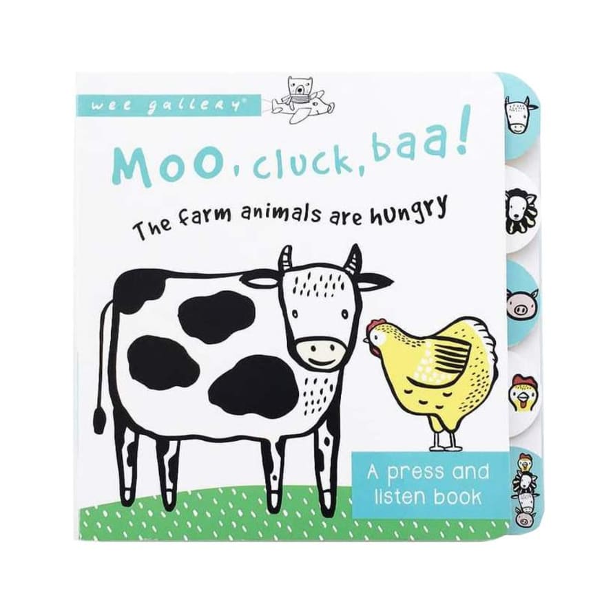 Wee Gallery Sound Book Moo Cluck Baa