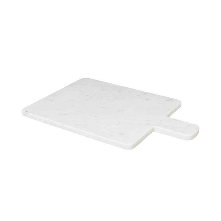 Mink Interiors Luxe White Marble Cutting Board - Large