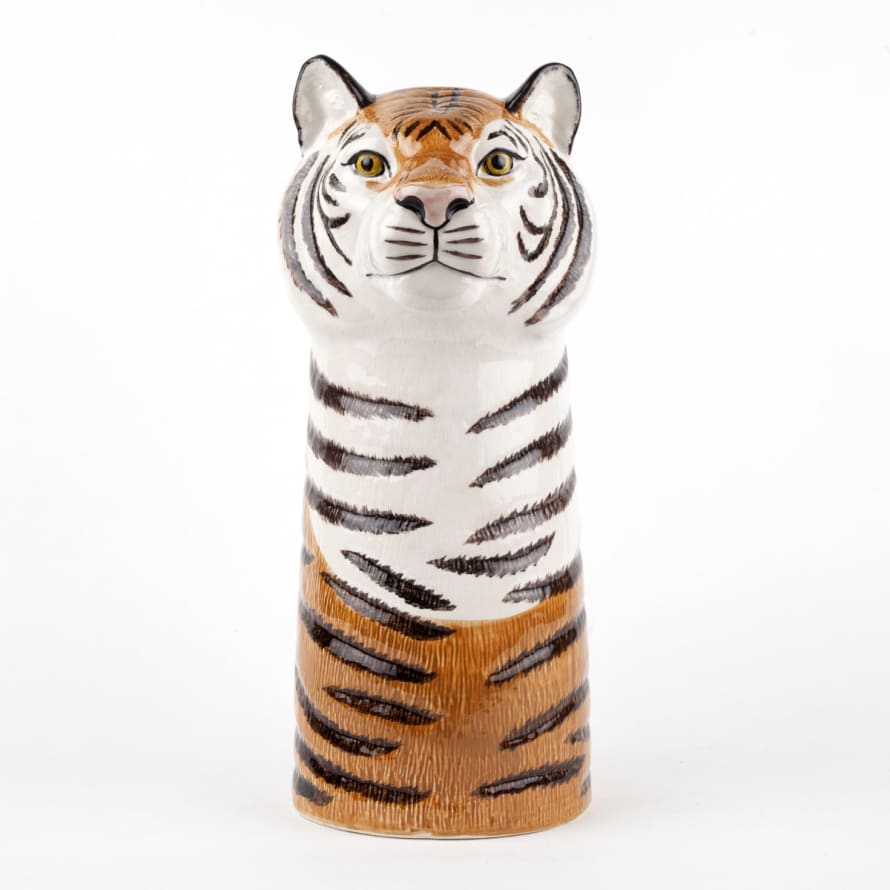 Quail Ceramics Tiger Vase