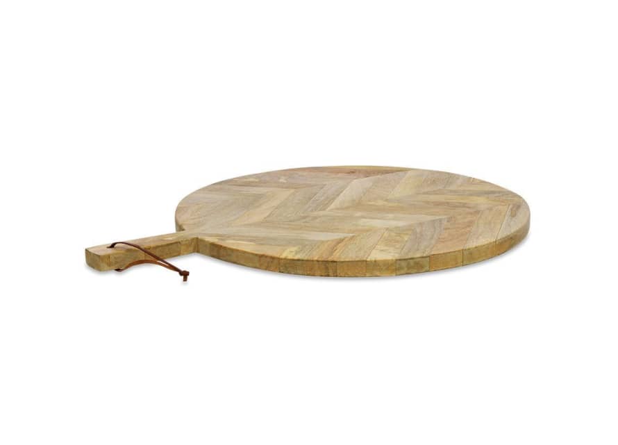 Nkuku Small Wooden Nalbari Pizza Board