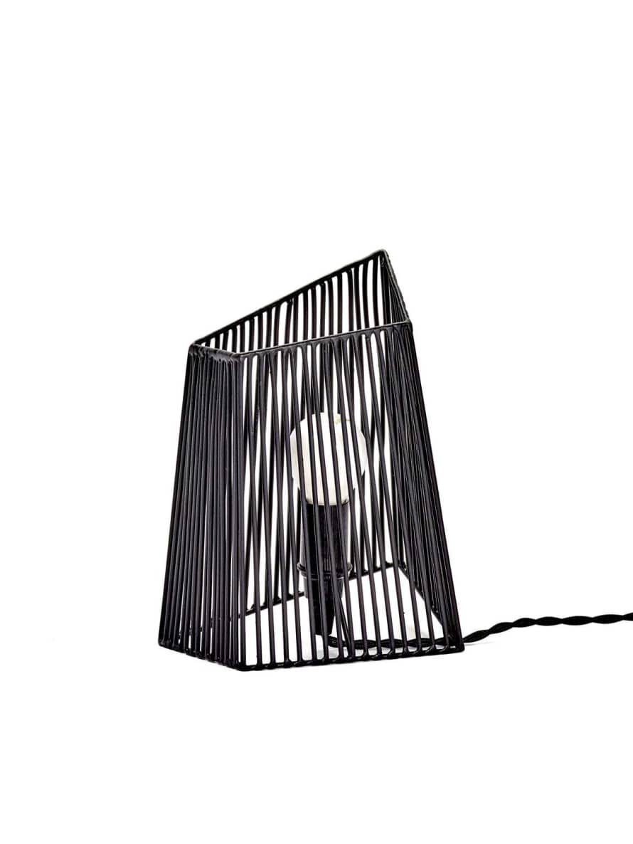 Serax Wall / Table Lamp Ombre Black 17 X12,5 H20 by Sciortino