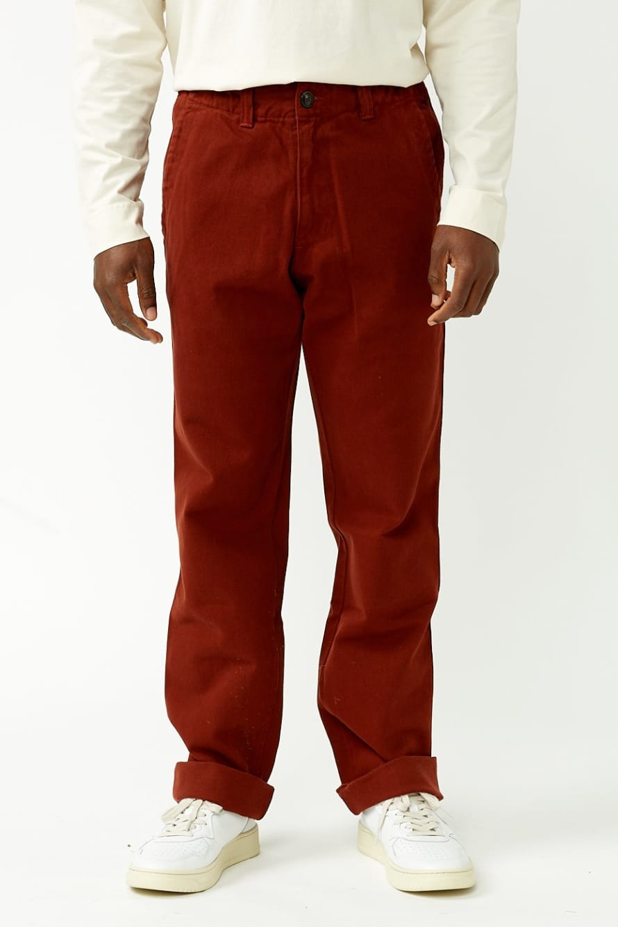 Outland Burgundy Dock Twill Pants (More colours available)