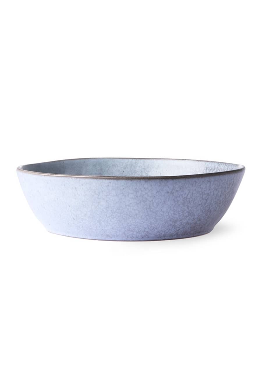 HK Living Rustic Grey Bold Basic Ceramics Medium Bowl
