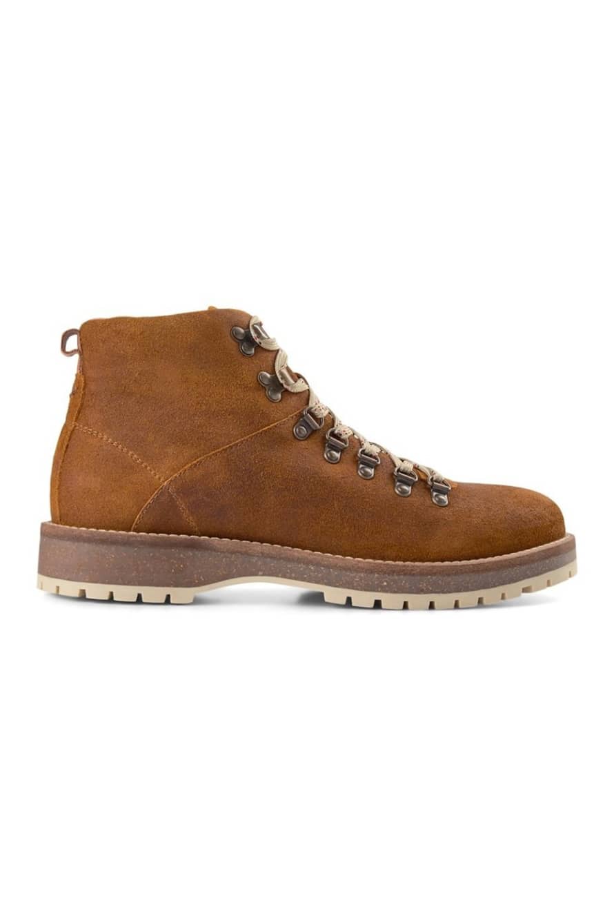 Shoe The Bear Tan Suede Lawrence Hiker Boot