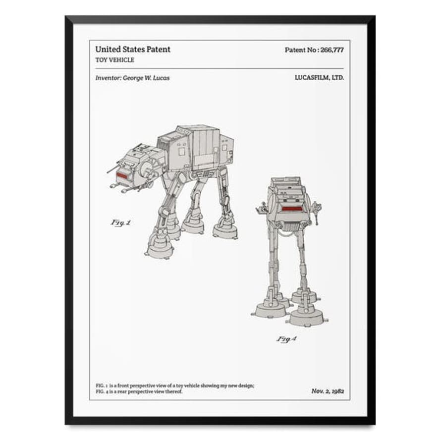L'Affiche Technique Star Wars Poster (2 variants)