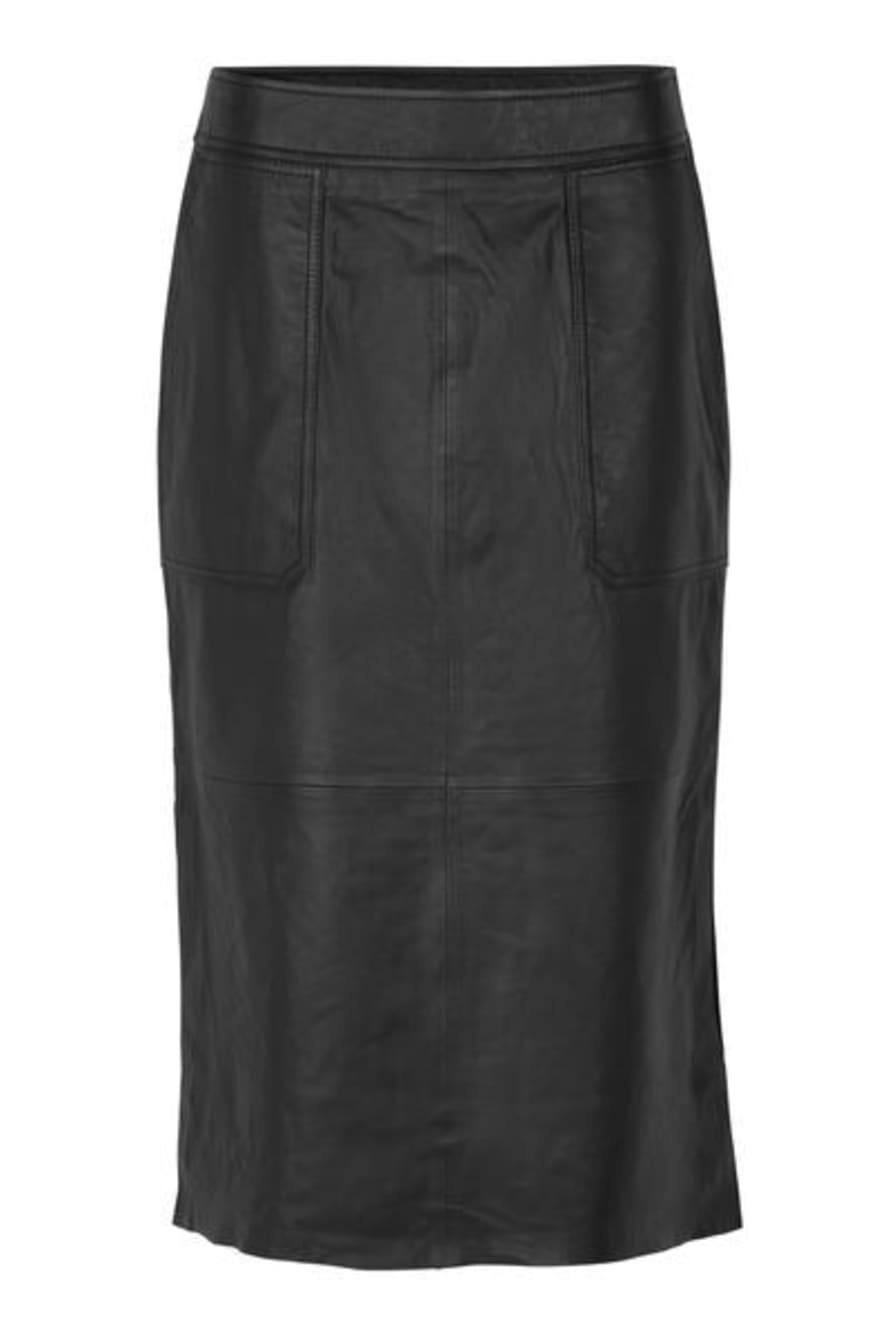 Second Female Skirt Francie Midi Leather