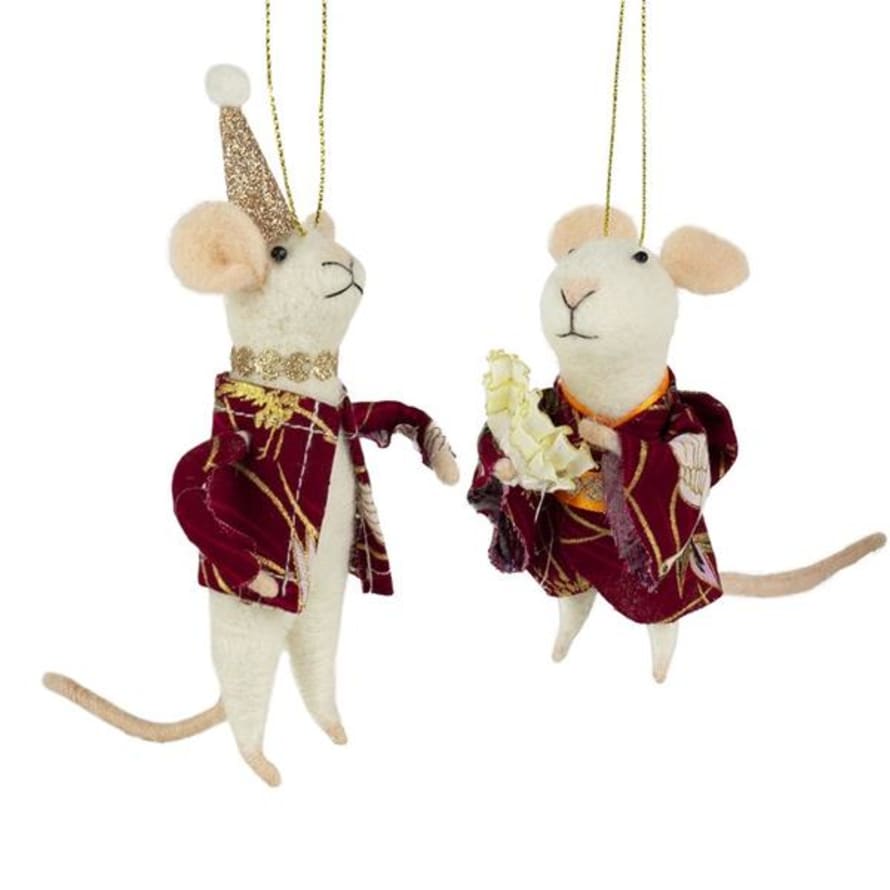 Olsson & Jensen Japanese Mouse Couple