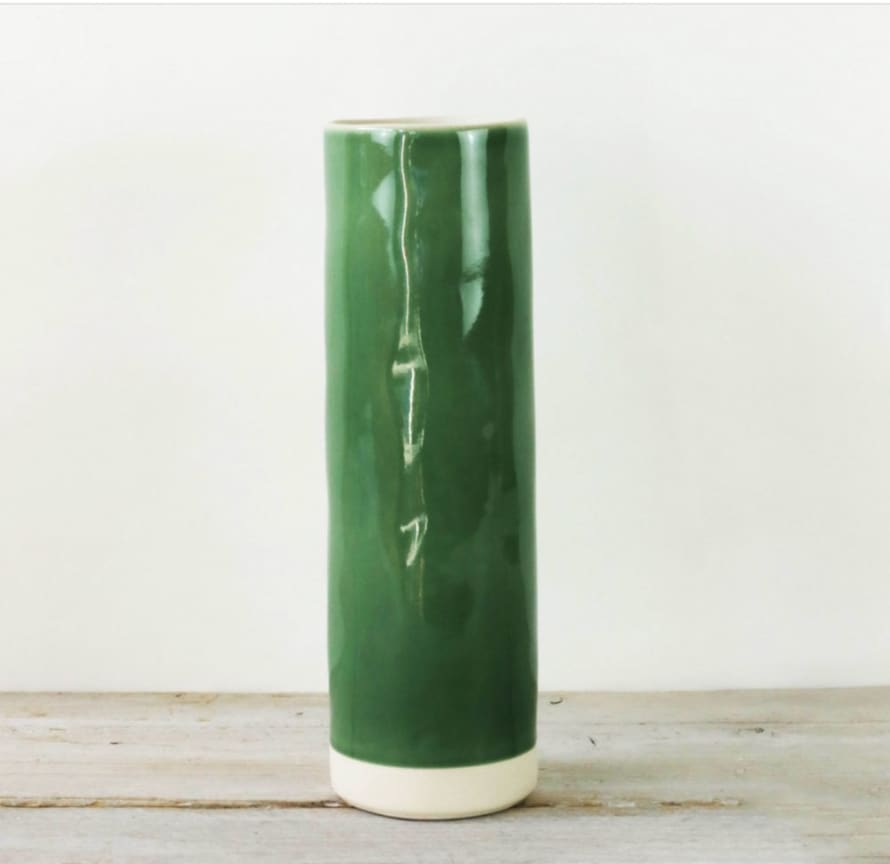 Also Home Pitka Parrot Tall Cylinder Vase