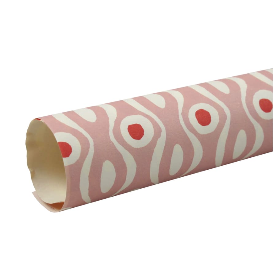 Cambridge Imprint 10 Sheets of Persephone Pink Gift Wrap Paper