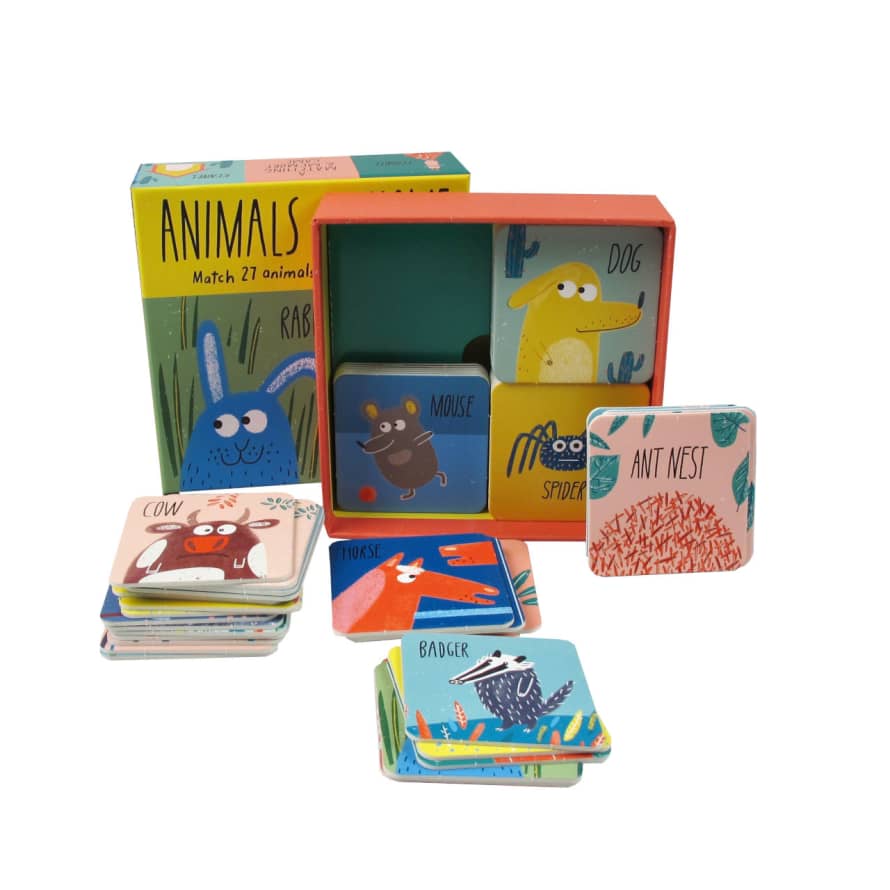 Thames & Hudson Animals At Home: A Matching And Memory Game