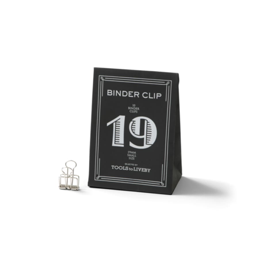 Tools To Liveby No 19 Binder Clips Silver