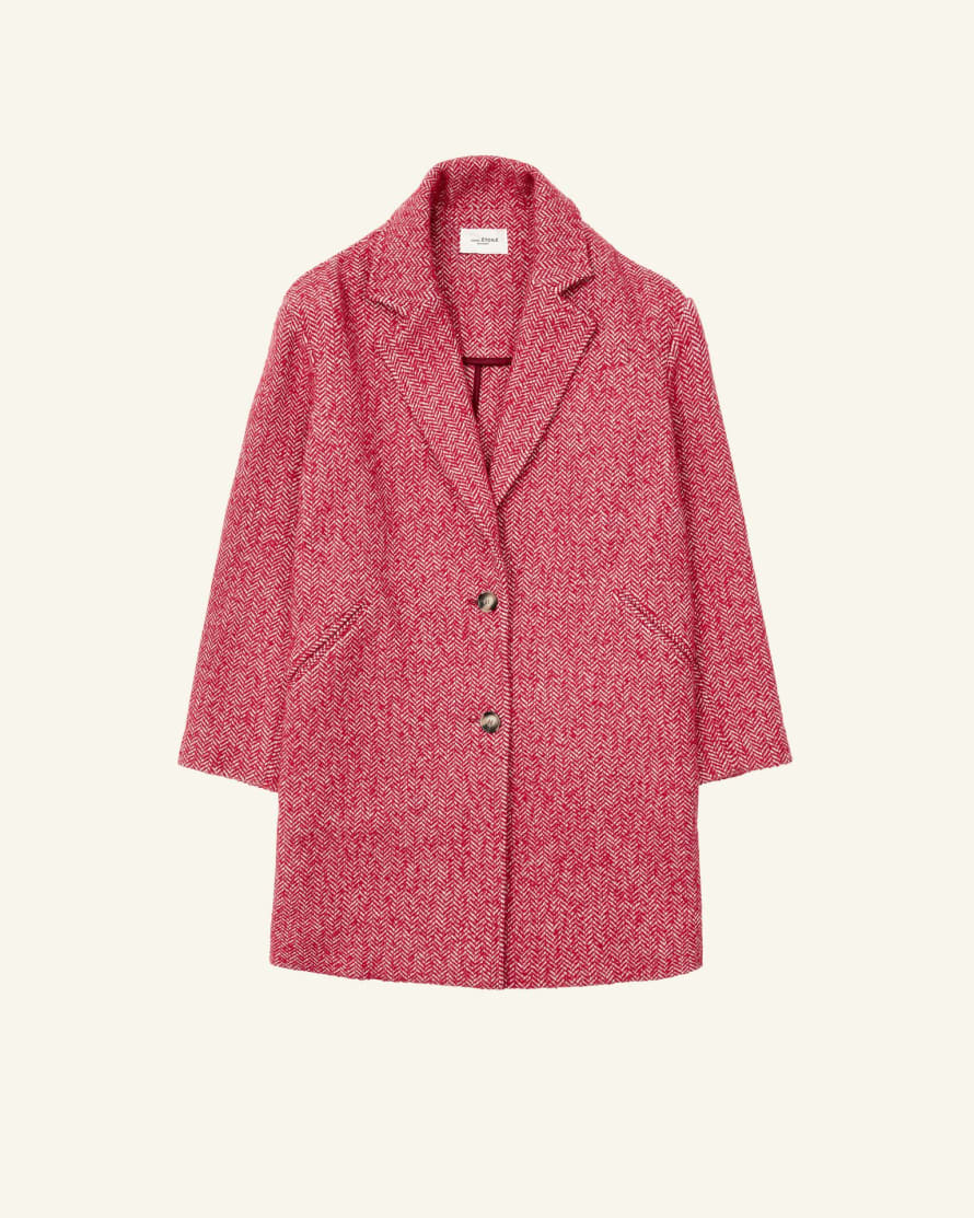 Isabel Marant Dante Pink Coat