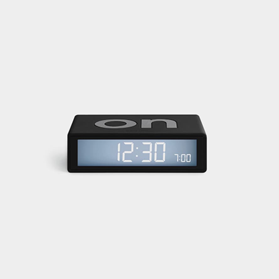Lexon Design Flip&Travel Alarm Clock