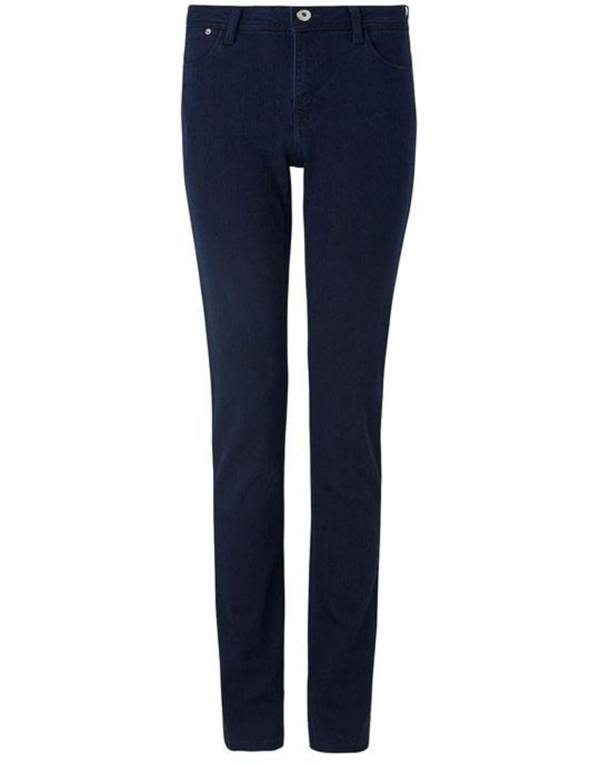 DL1961 Navy Flatiron Coco Straight Jeans