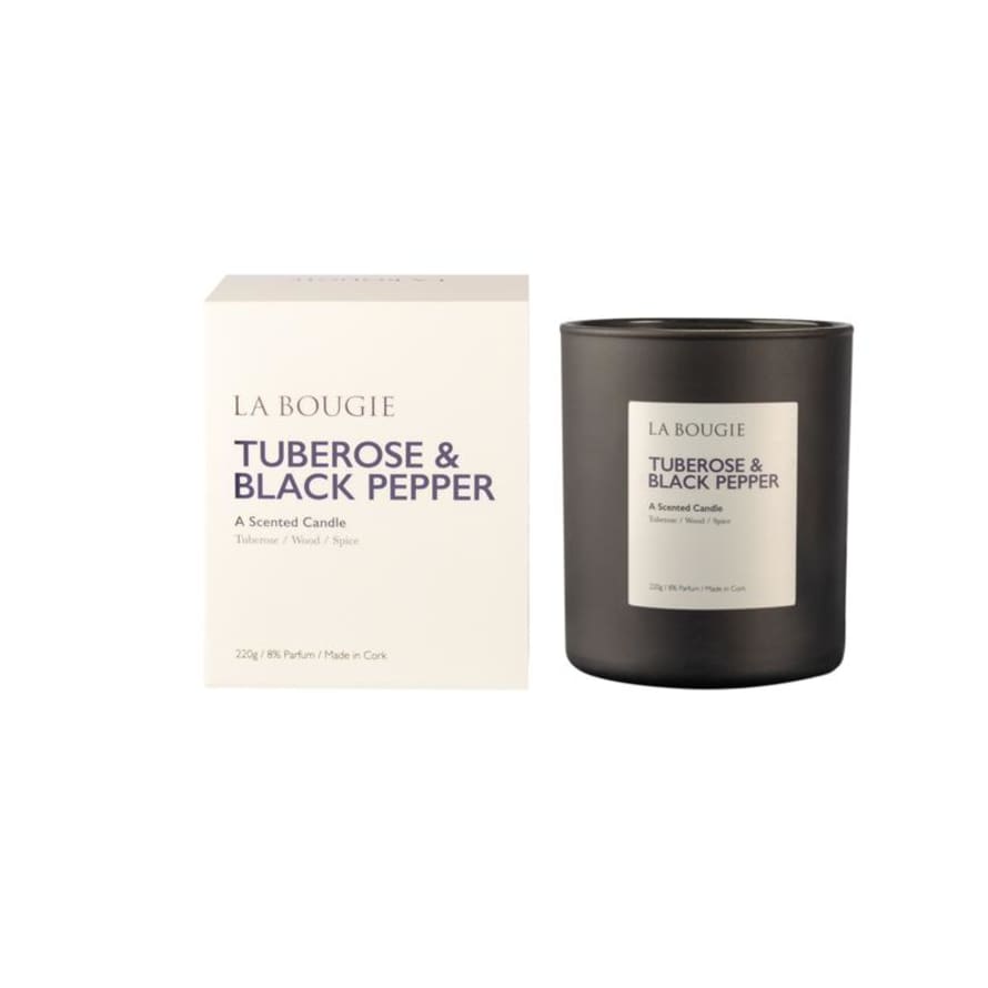 La Bougie Tuberose and Black Pepper Candle
