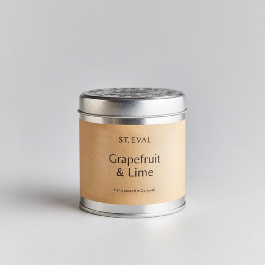 St Eval Candle Company Grapefruit Lime Candle Tin