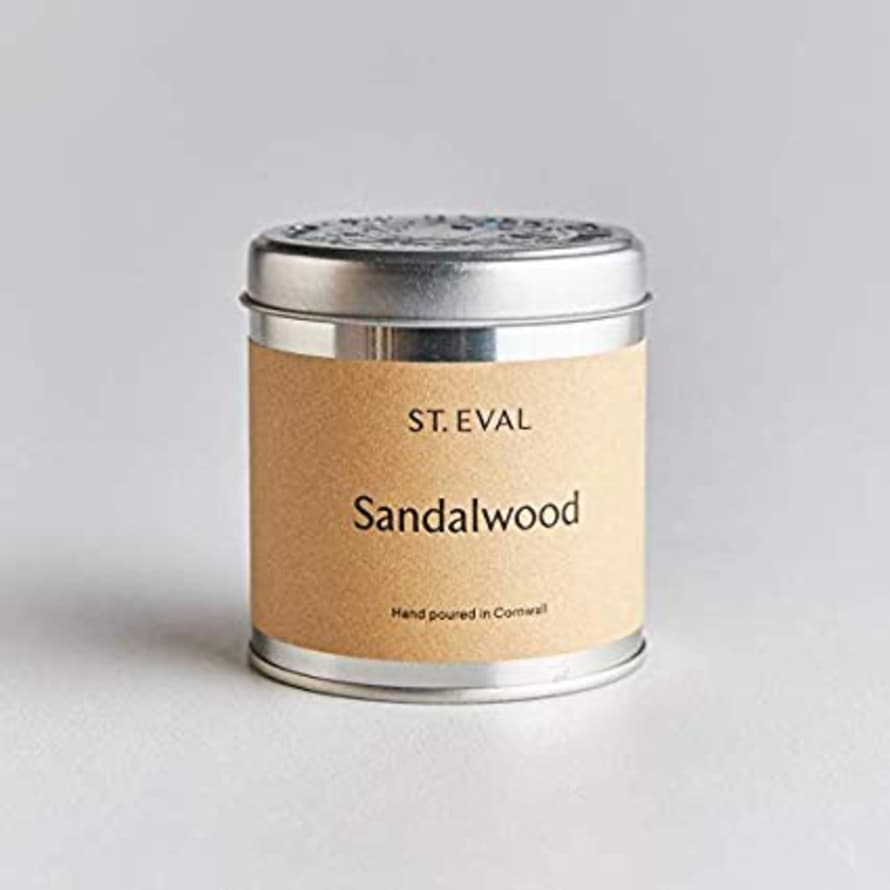 St Eval Candle Company Sandalwood Tin Candle