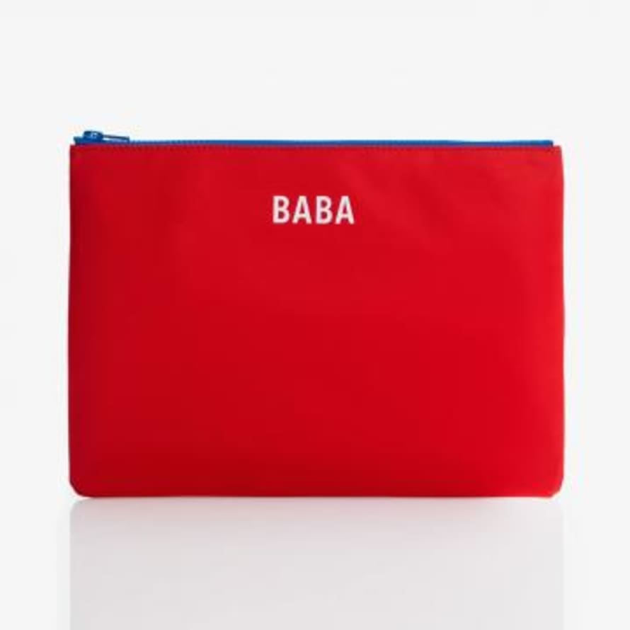 Jem + Bea Red Baba Pouch