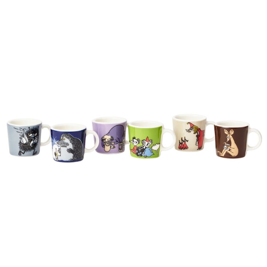Arabia  Moomin Mini Mug Set of 6