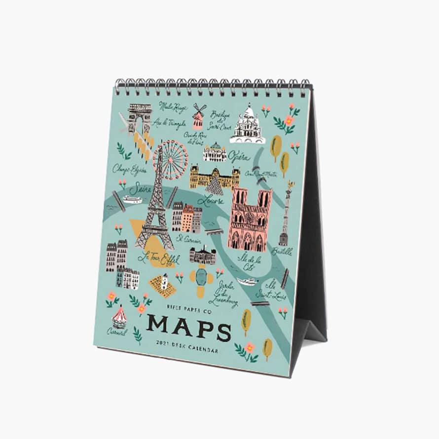 Rifle Paper Co. 2021 City Map Calendar