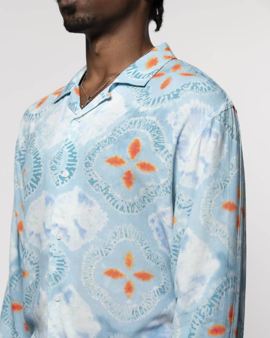 Trouva: Blue Sonoma Dye Pattern Shirt