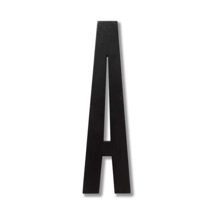 Design Letters Wooden Letters A to Z Black