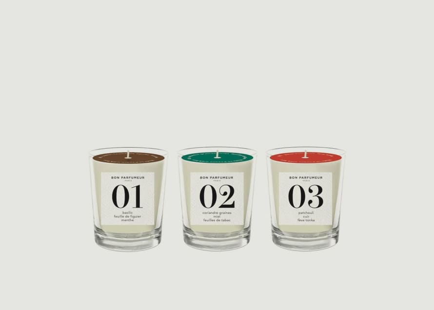 Bon Parfumeur Mini Candles Set