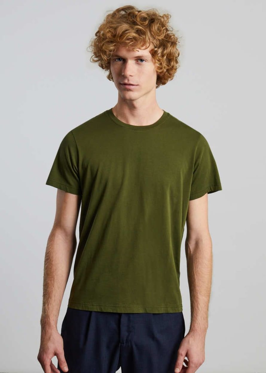 L’Exception Paris Khaki Organic Cotton T Shirt